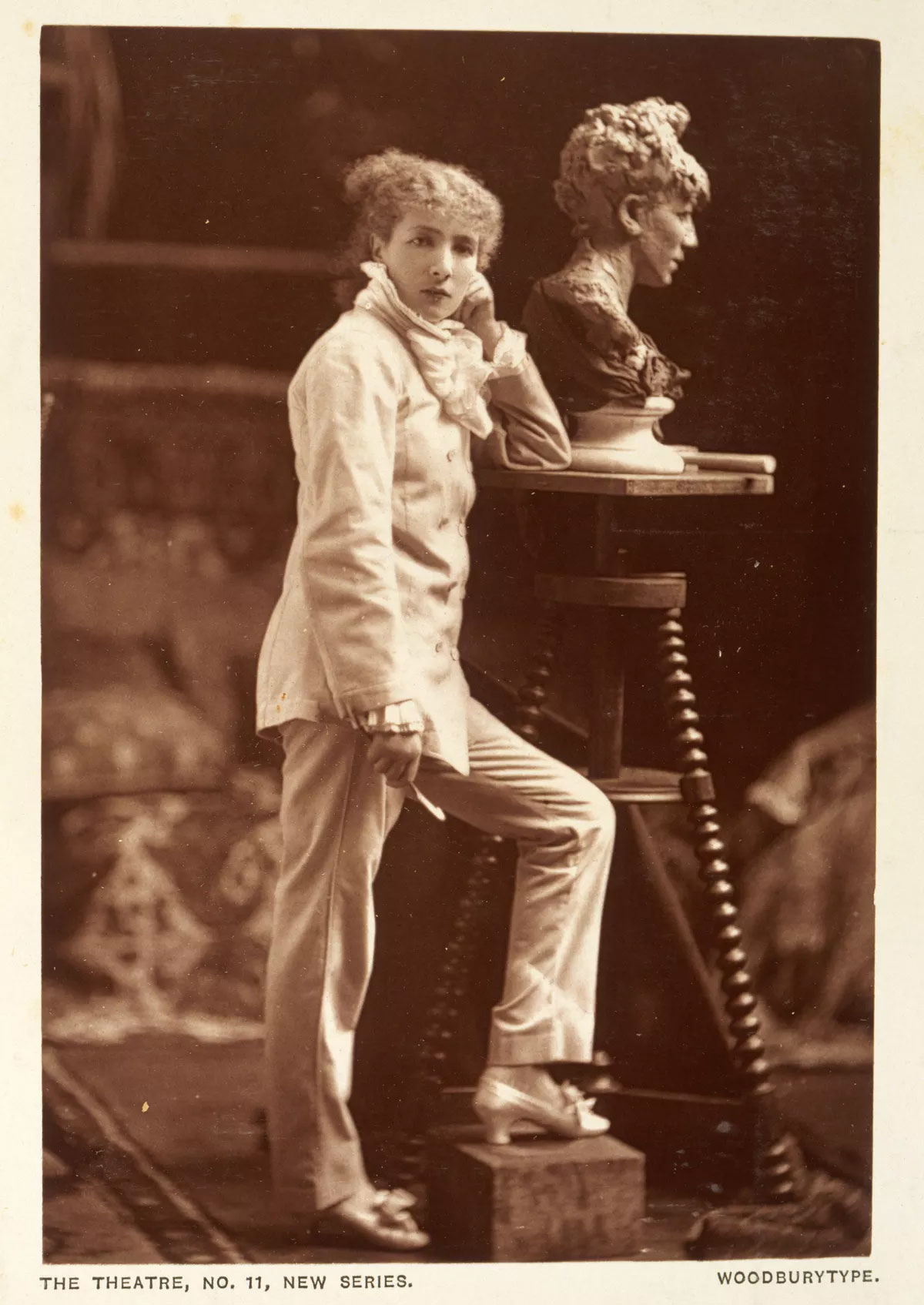 History of Women's Suits Sarah Bernhardt