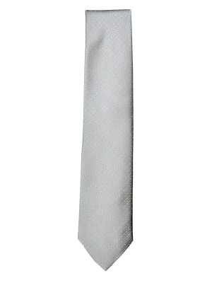 Silver Pin Dot Silk Tie
