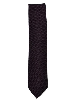 Dark Fuchsia Grenadine Silk Tie