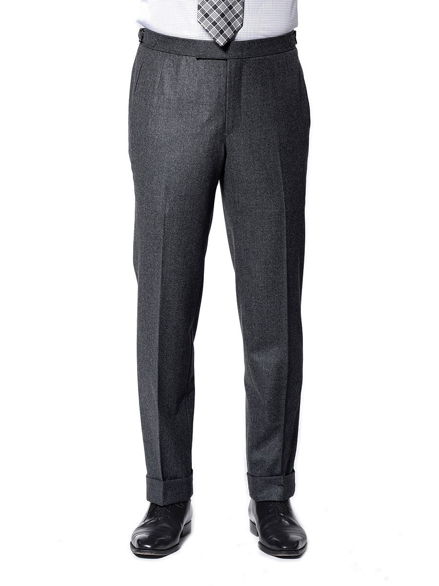 Charcoal Flannel Signature Bespoke Trouser