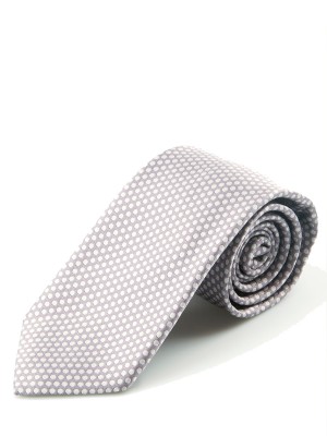 Lavender Graphic Close Dot Silk Tie
