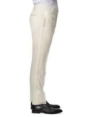 Cream Bespoke Formal Trouser