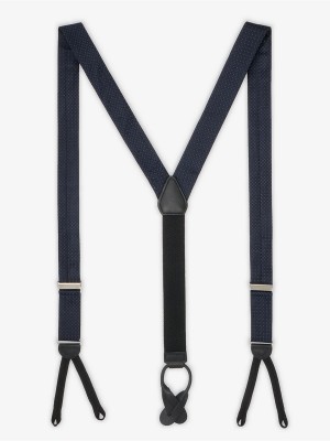 Formal Navy Andora Suspenders