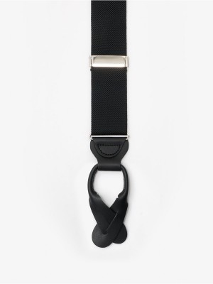 Hudson Black Suspenders