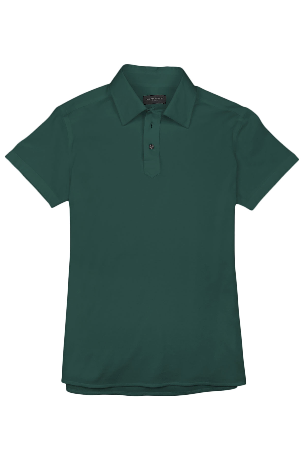 Dark Forest Green Pique Polo Shirt