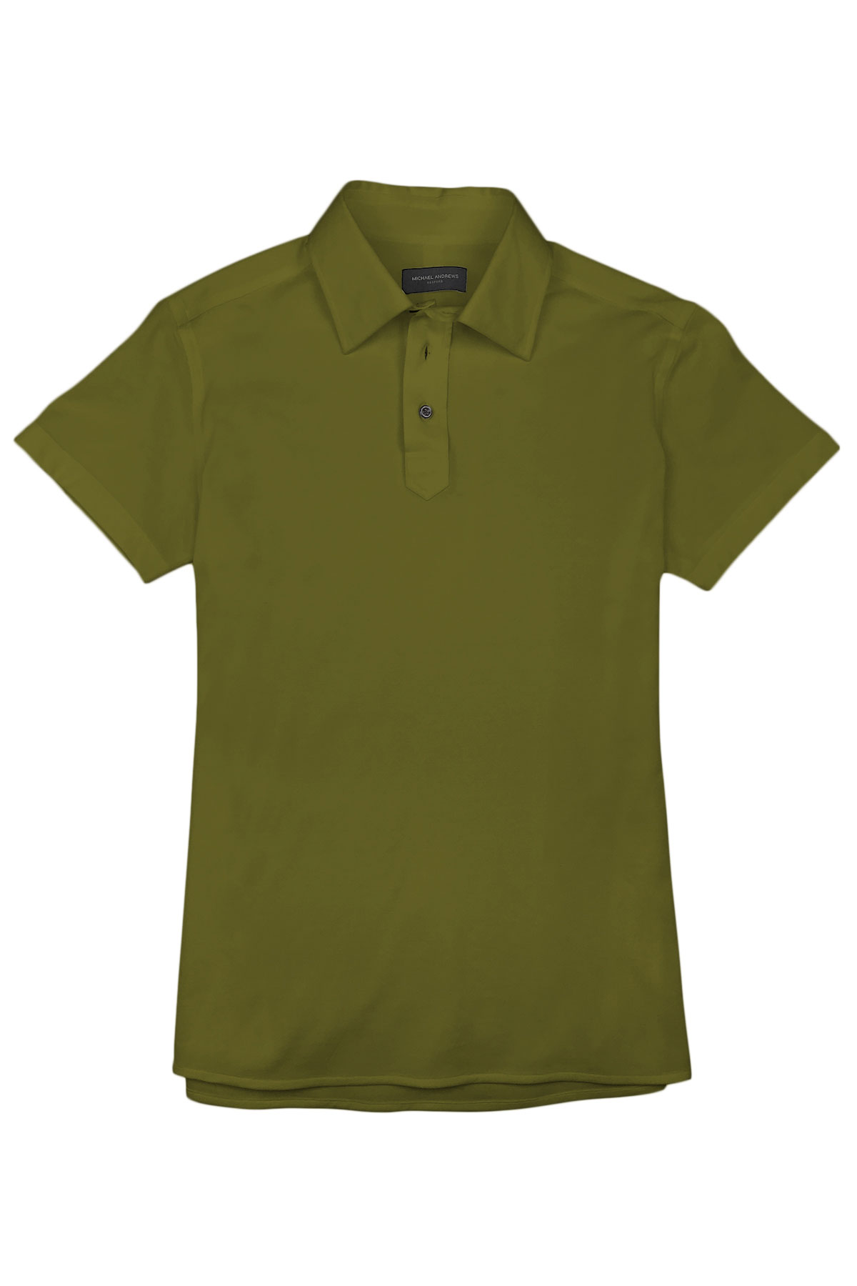 Army Green Pique Polo Shirt