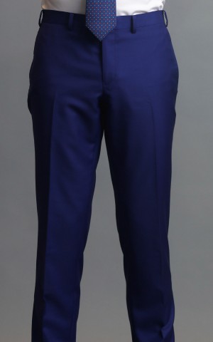Royal Blue Two-Button Wool MTM Suit
