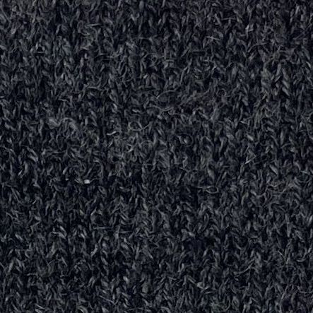 Charcoal Merino Wool 3-Button Long-Sleeve Polo