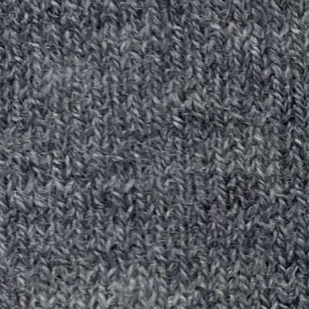 Grey Merino Wool 3-Button Long-Sleeve Polo