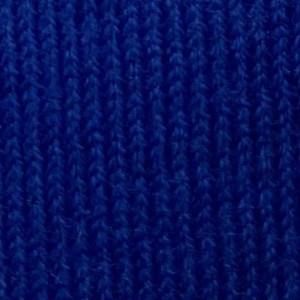 Sea Blue Pima Cotton V-Neck Sweater