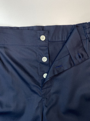 Navy Pajama Shorts