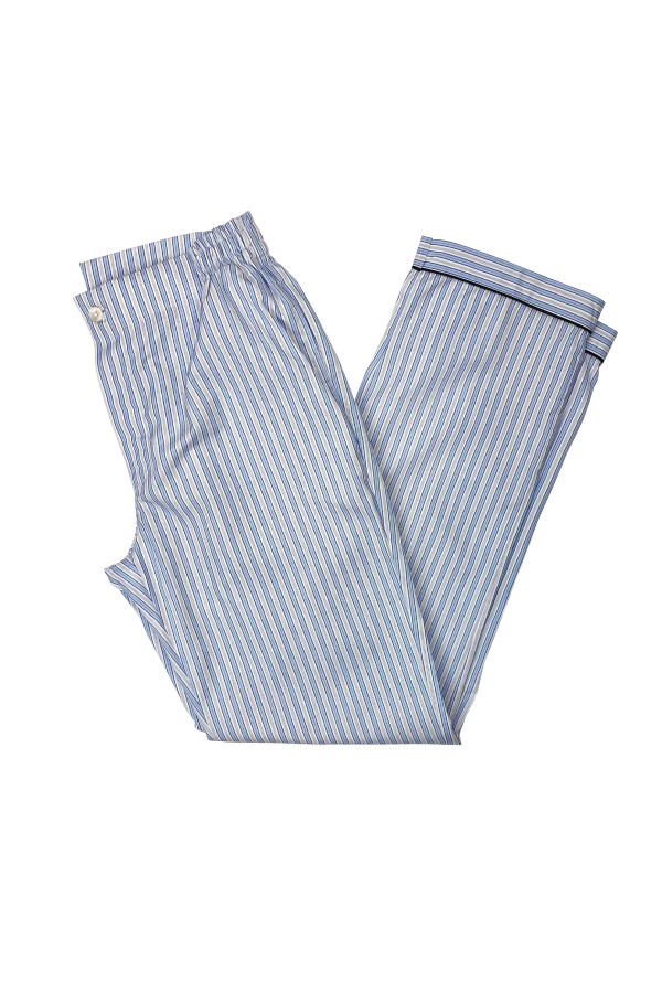 Light Blue Stripe Pajama Pants
