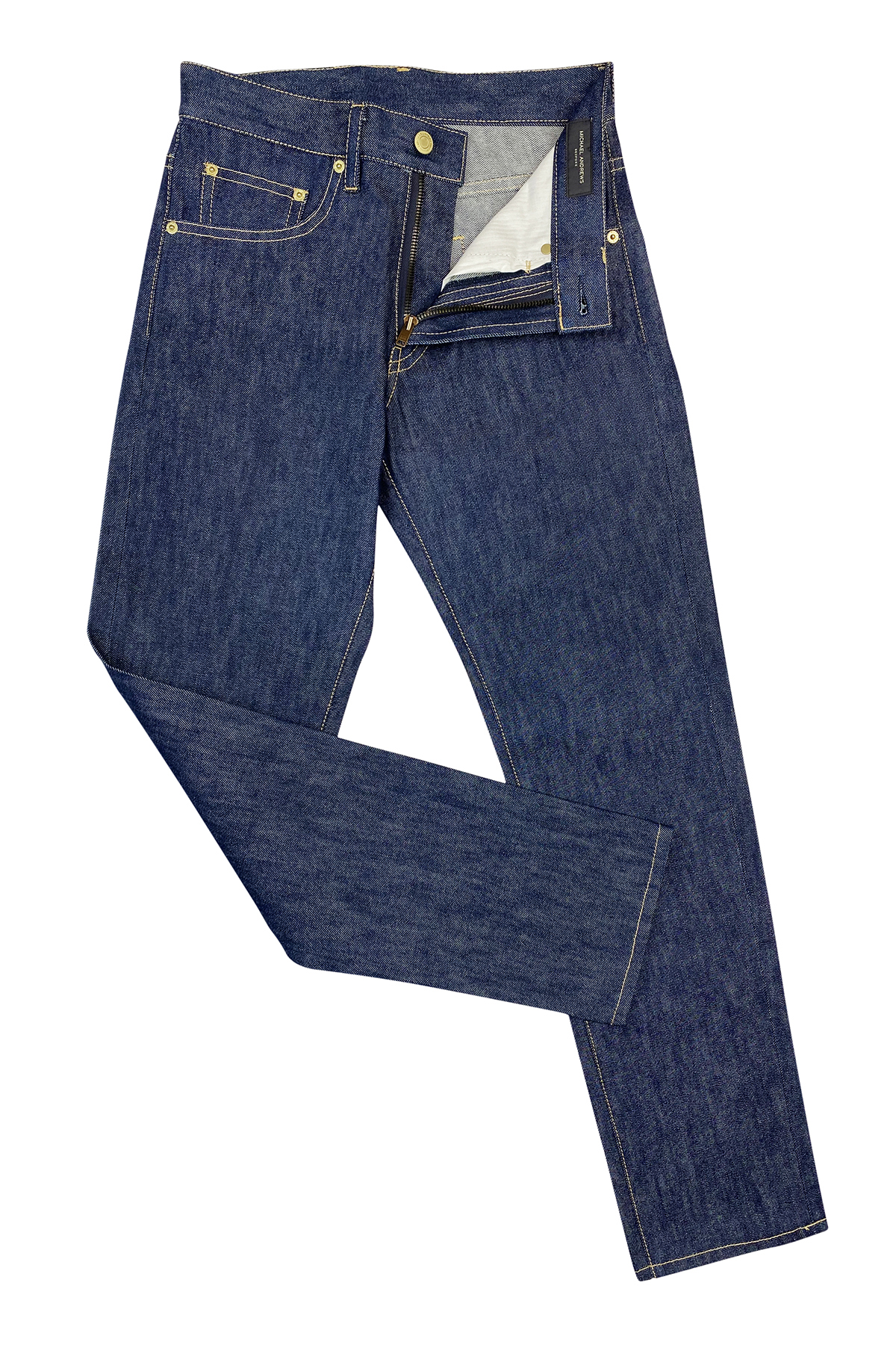 Navy Blue Stretch Denim Jeans
