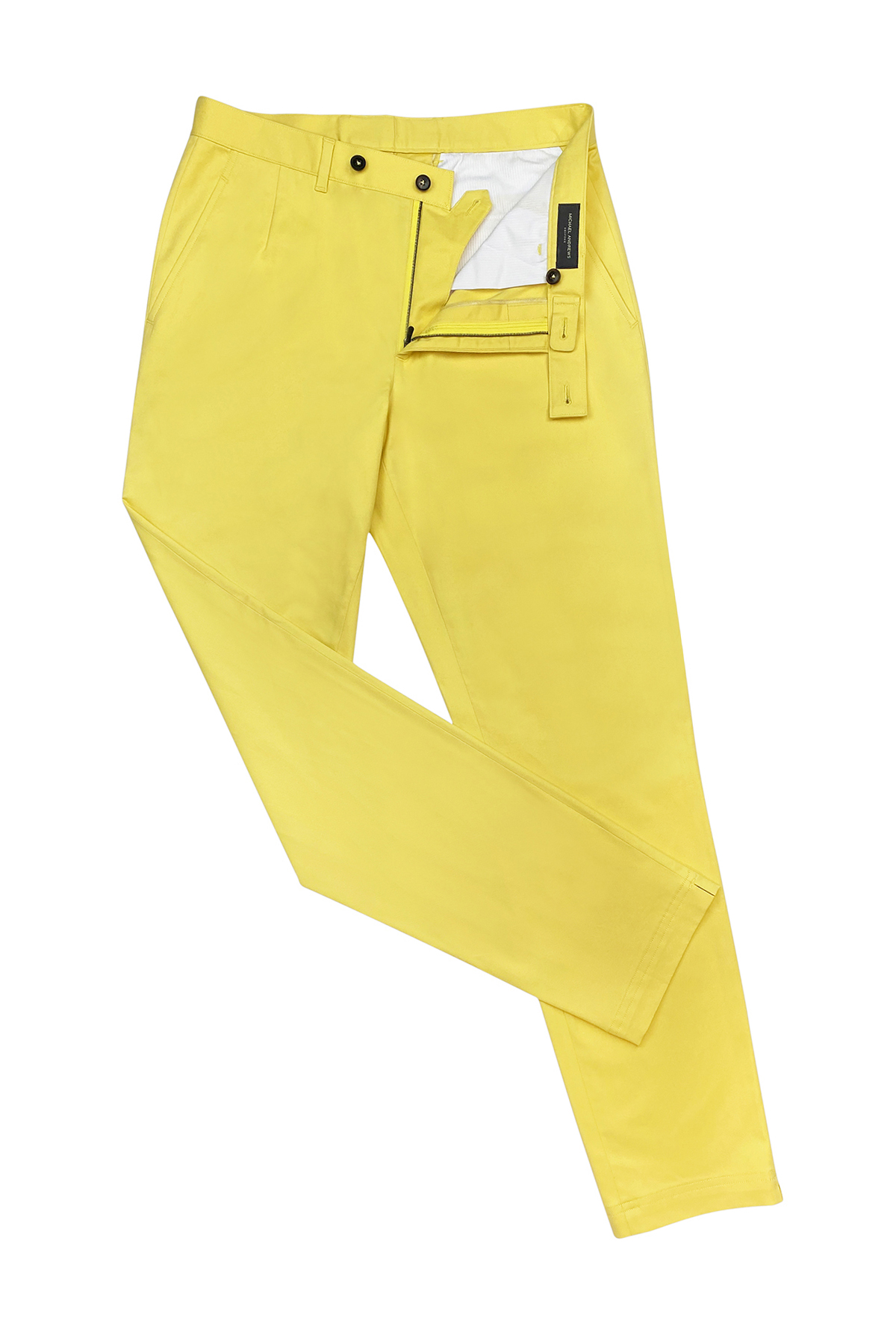 Lemon Stretch Cotton Casual Pants