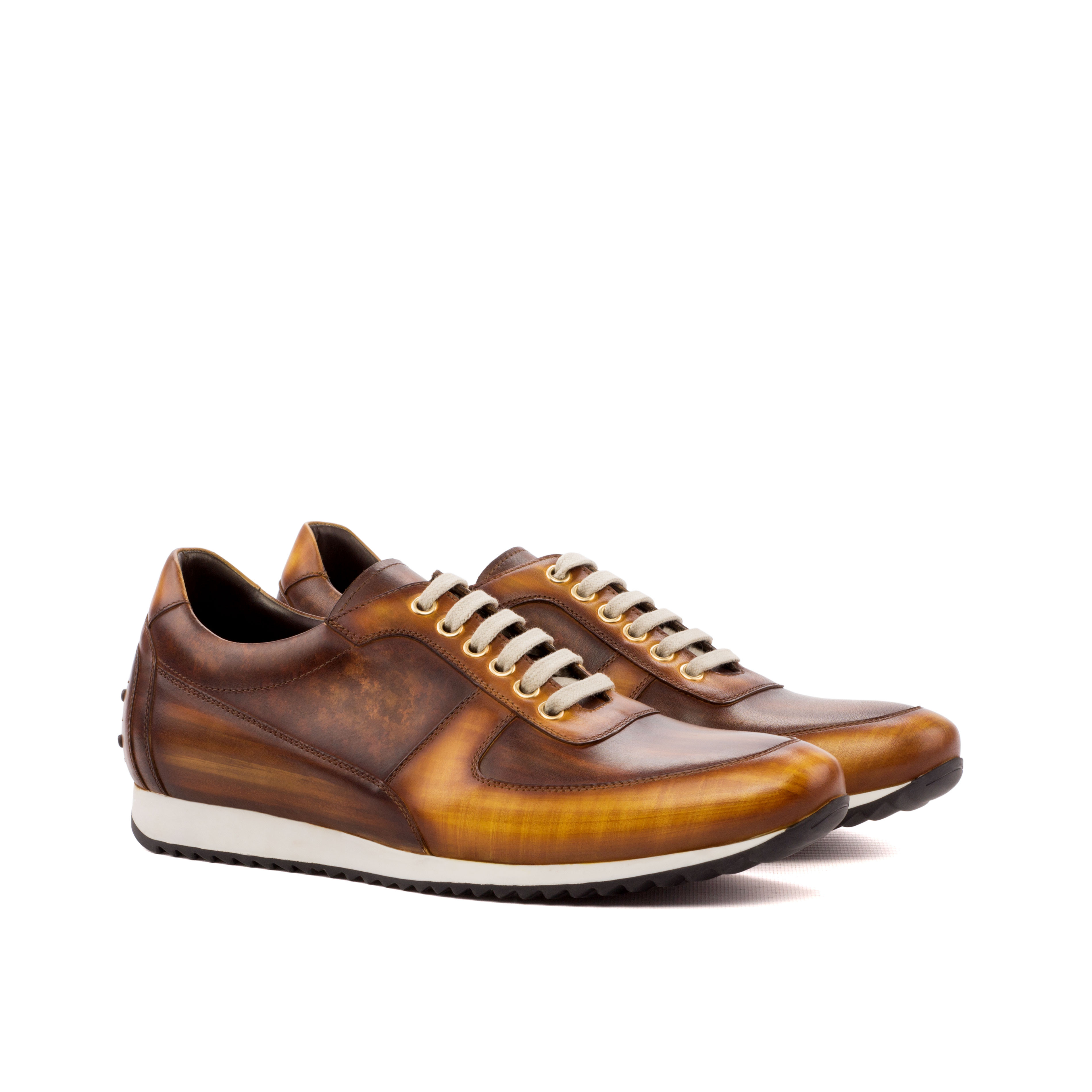 Brown Patina Corsini Sneaker