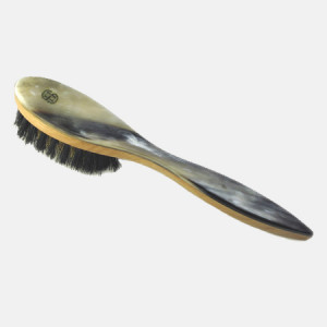 Abbeyhorn Horn Backed Suede Brush