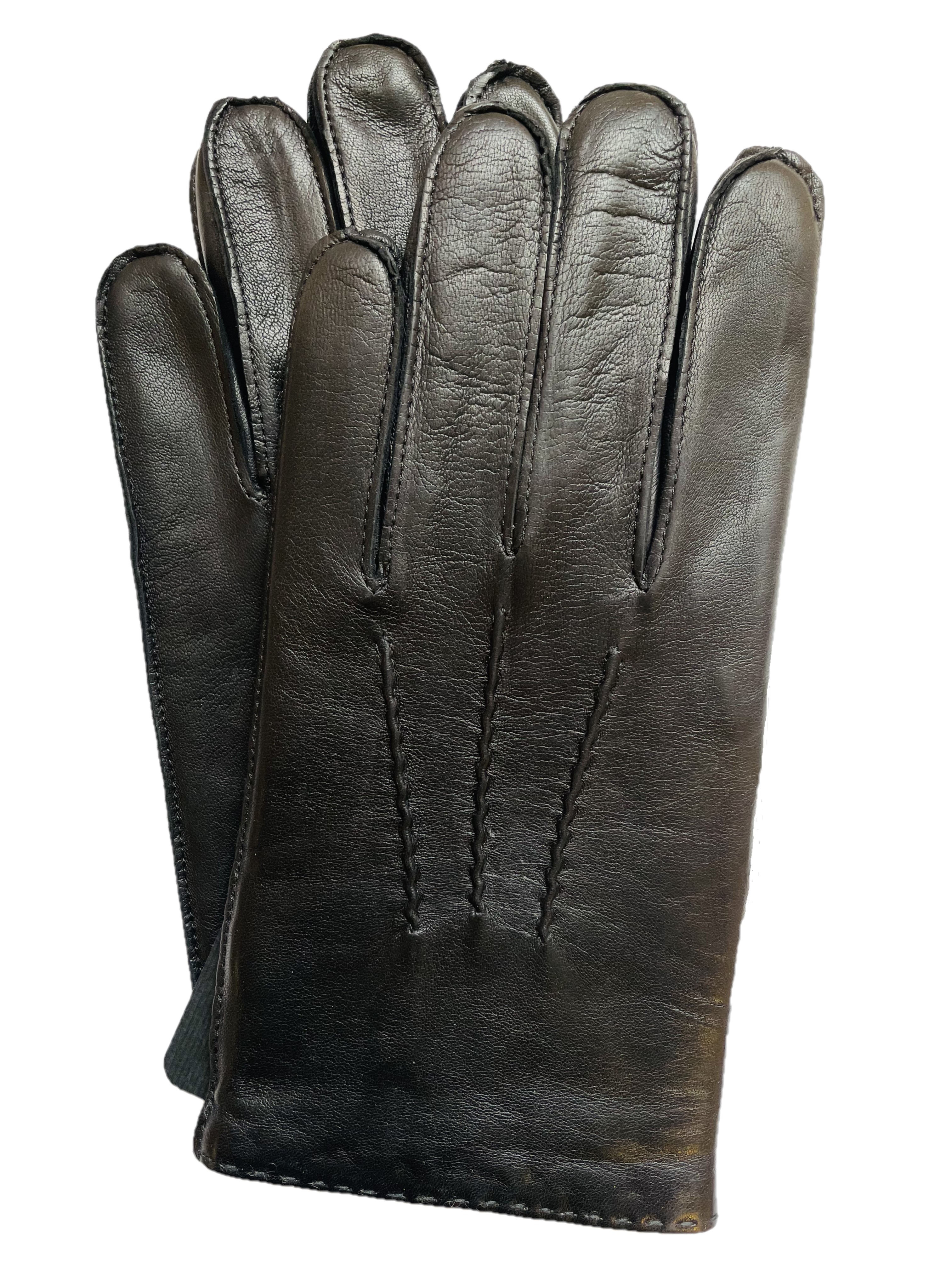 Handsewn Lambskin Black Dress Gloves