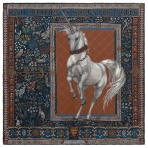 The Exalted Unicorn Royal Blue/Scarlet