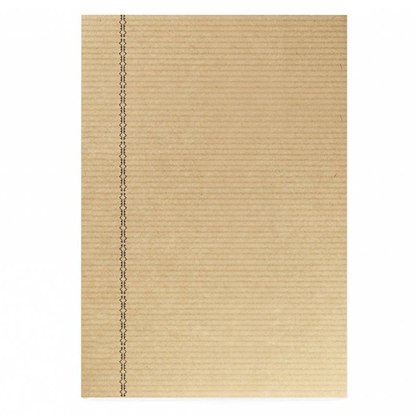 La Compagnie du Kraft Notebook Refill - Brown Striped