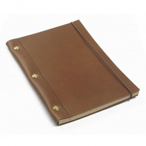 Cuba (Tan) La Compagnie du Kraft Leather Notebook