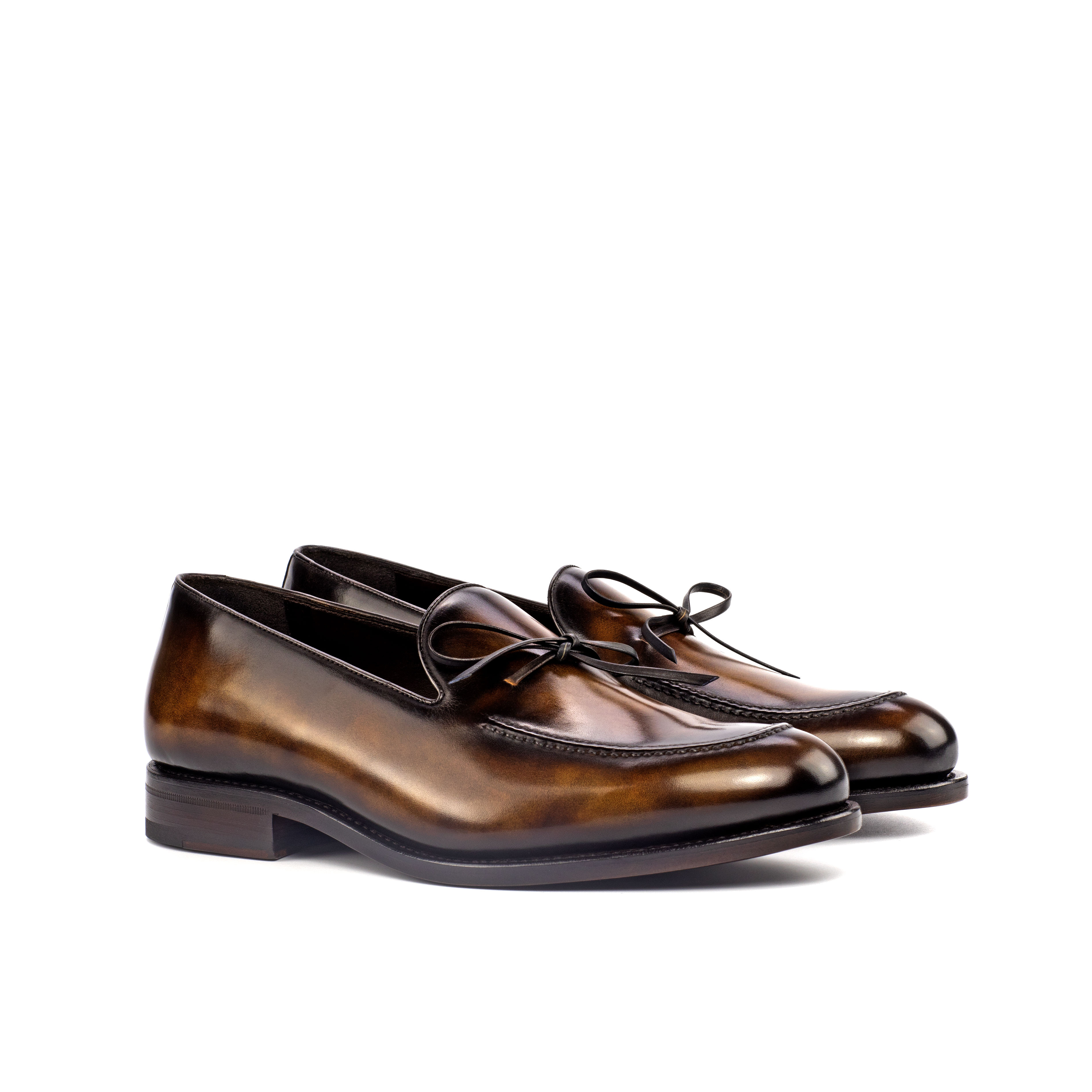 Tobacco Crust Patina Loafer