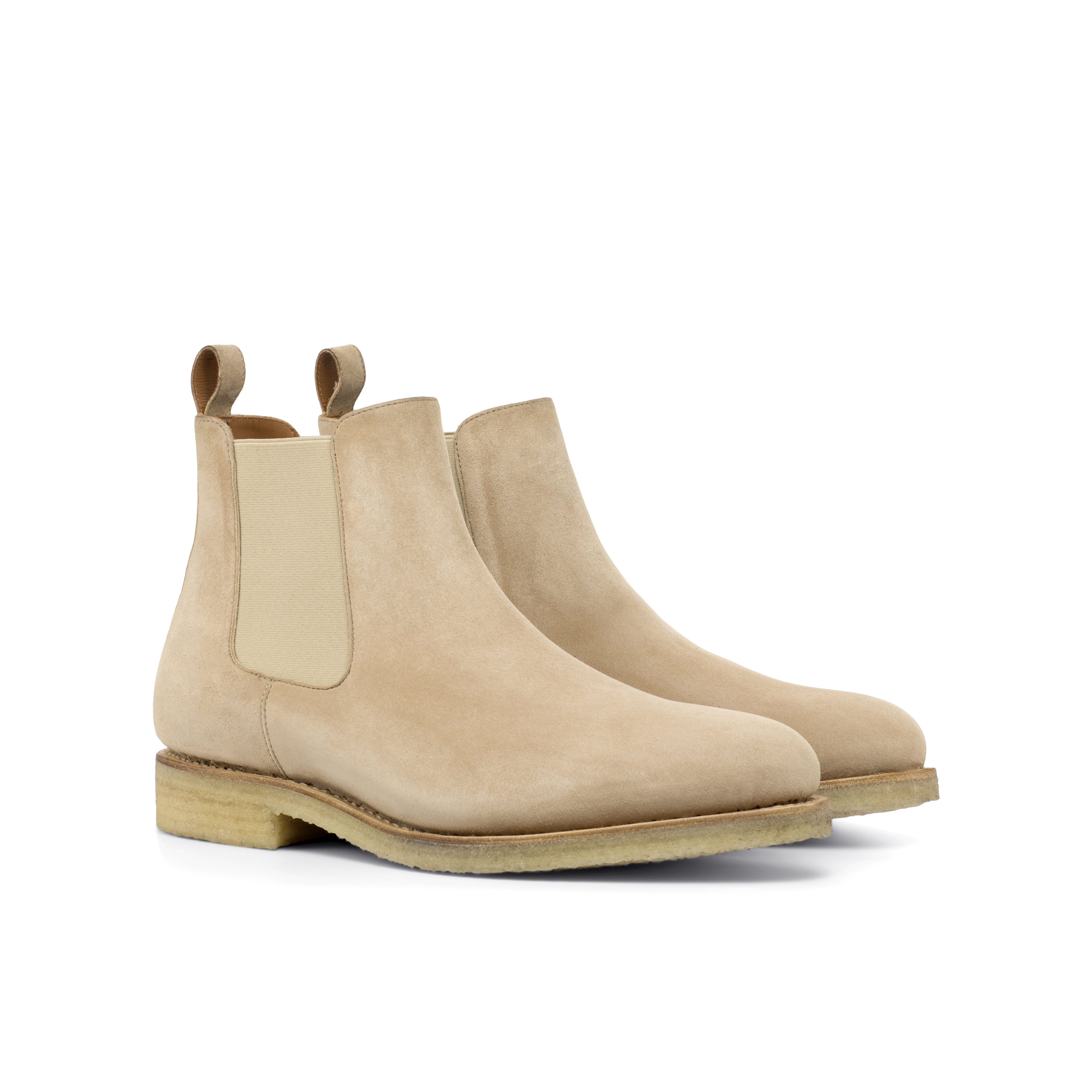 Taupe Suede Chelsea Boot