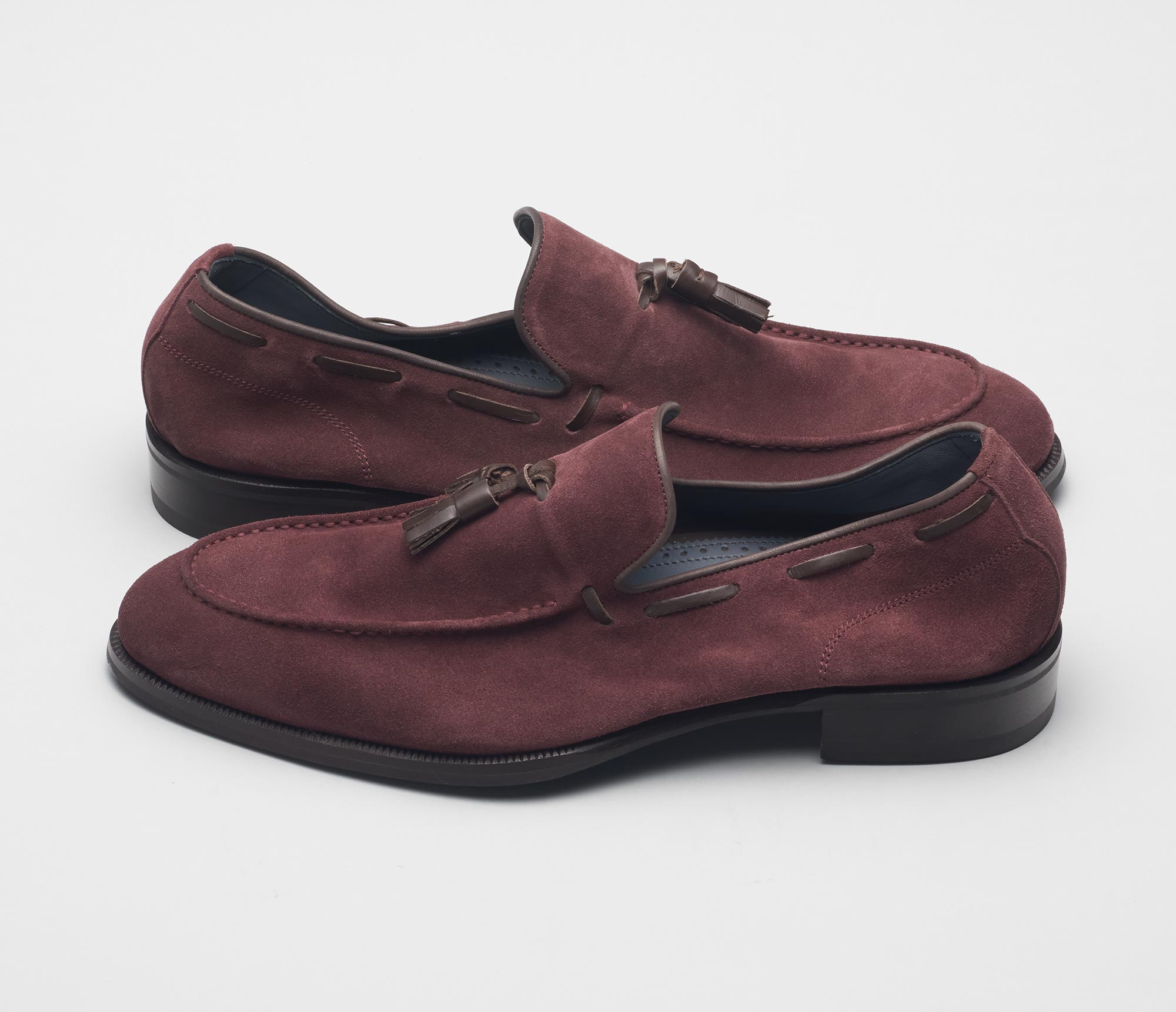 Napoli Suede Loafer in Anima