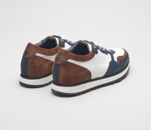 Potenza Bison Leather Sneakers