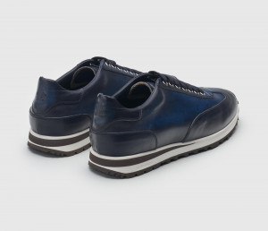Trieste Sneakers in Navy Blue