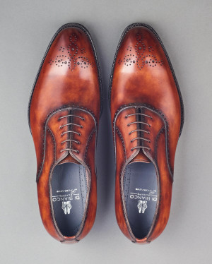 Ancona Oxford in Burnished Marmo Brown