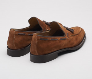 Napoli Cacao Loafer w/ Tassels