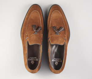 Malpensa Suede Loafer in Cacao