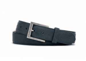 Jean Outlaw Calf Belt with Antique Nickel Buckle