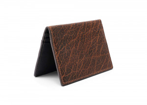 Chocolate Bison Credit Card ID Case