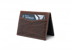 Chocolate Bison Credit Card ID Case