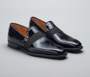 Catania Patent Leather Loafer in Nero