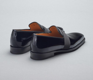 Catania Patent Leather Loafer in Nero