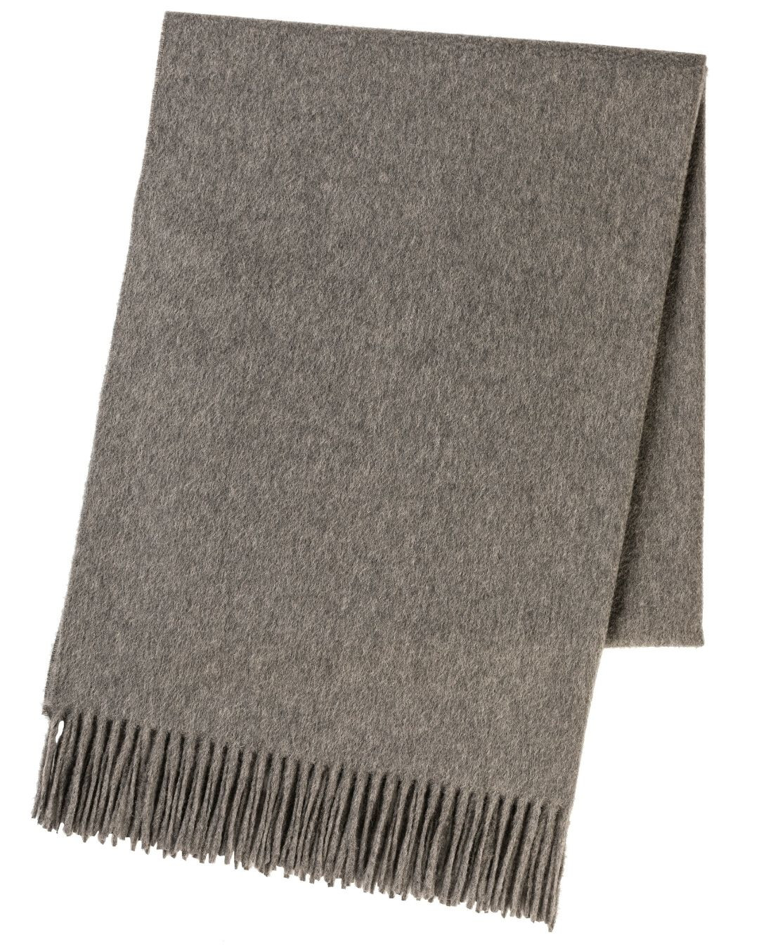 Mid Grey Classic Cashmere Stole