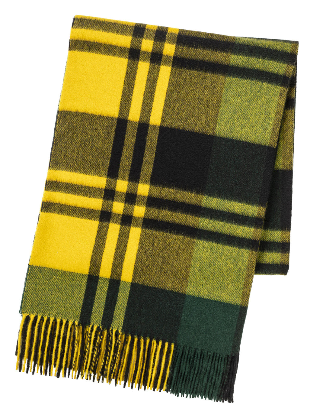 Yellow Primary Black Watch Stole