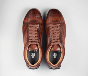 Olimpico Driving Shoe in Nut Brown