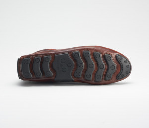 Olimpico Driving Shoe in Nut Brown