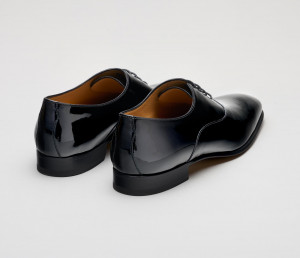 Giancarlo Patent Leather Oxford in Nero (Black)