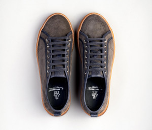 The Biella Suede Men's Designer Sneaker - 8.5