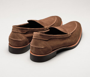 Etna Suede Loafer in Mid-Brown Tundra