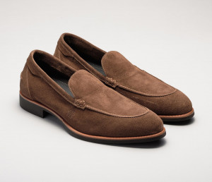 Etna Suede Loafer in Mid-Brown Tundra