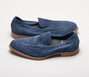 The Etna Blue Men's Suede Loafer - 7.5
