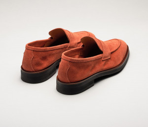 Amato Brandy Suede Loafer