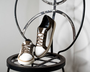 Binetto Ciana/Suede Dress Sneaker