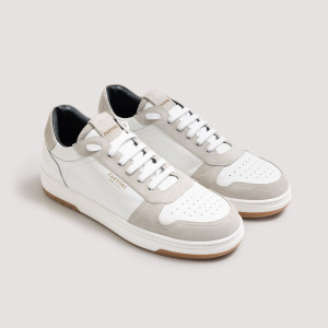 Salonius Italian Sneaker Bianco/Aluminum