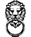 Lions Head Black, MAB Logo Lions Head Black, MAB Logo